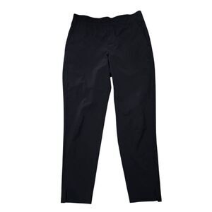 Athleta Brooklyn Ankle‎ Pants Women's 4 Black Slash Pockets Pull On Chic Preppy